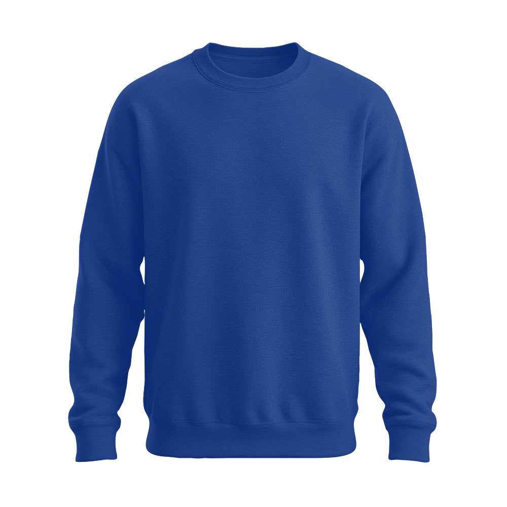 Basic Unisex Pullover unbedruckt & einfarbig