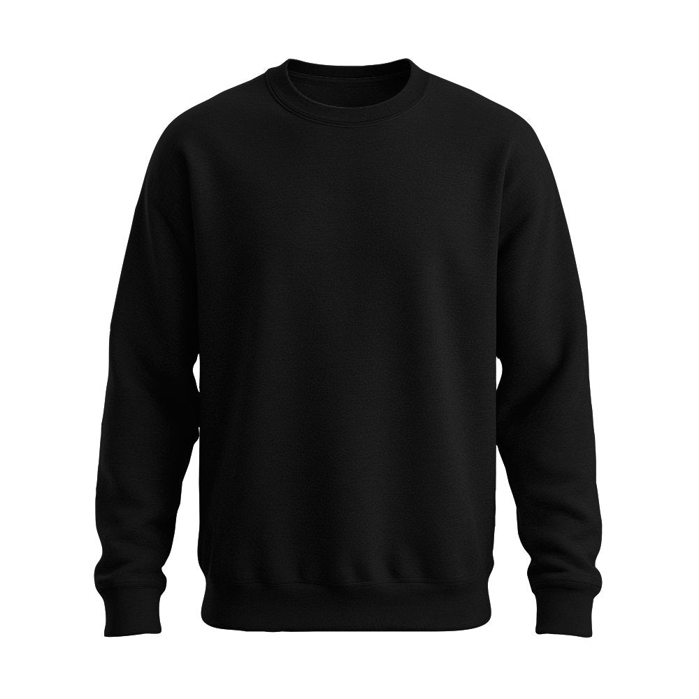 Basic Unisex Pullover unbedruckt & einfarbig