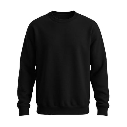 Basic Unisex Pullover unbedruckt & einfarbig