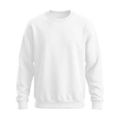 Basic Unisex Pullover unbedruckt & einfarbig