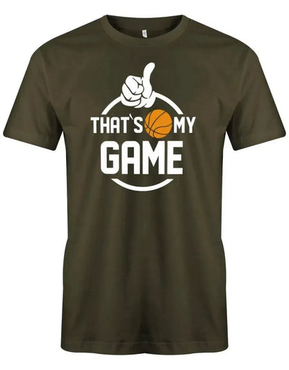 Basketball Thats my Game - Herren T-Shirt
