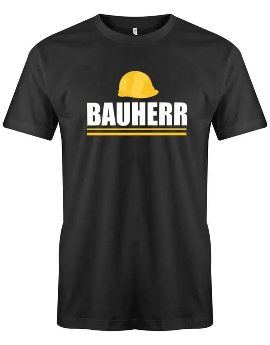 Bauherr - Schutzhelm - Handwerker - Herren T-Shirt