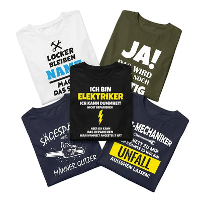 Handwerker T-Shirt mit lustigem Spruch für Handwerker und Schrauber