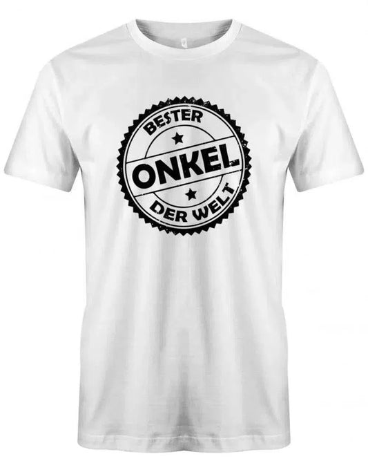 Bester Onkel der Welt Grunge - Stempel - Herren T-Shirt