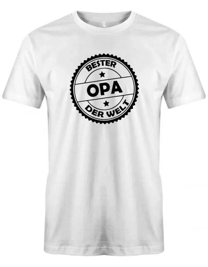 Bester Opa der Welt Stempel - Herren T-Shirt