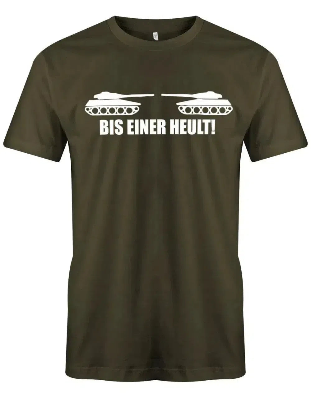 Bis einer heult - Panzer - Herren T-Shirt