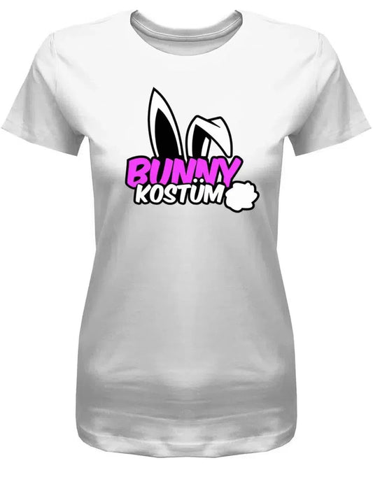 Bunny Kostüm - Fasching - Karneval - Damen T-Shirt