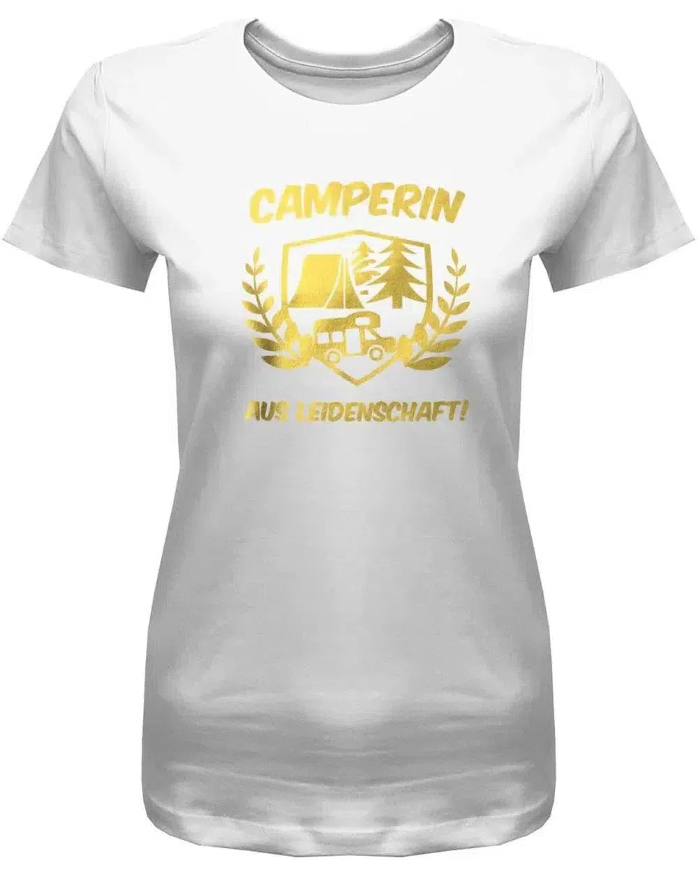 Camperin aus Leidenschaft - Camping - Damen T-Shirt