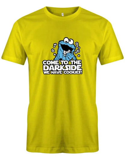 Come to the Darkside we have Cookies - Lustiges Fun T Shirt - Herren T-Shirt