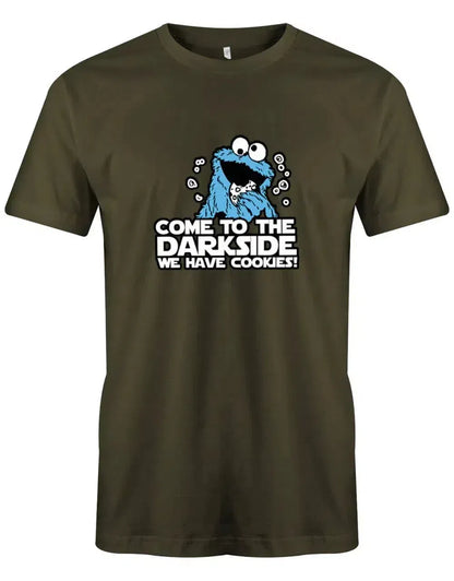 Come to the Darkside we have Cookies - Lustiges Fun T Shirt - Herren T-Shirt