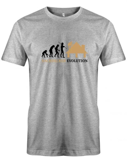 Dachdecker Evolution - Handwerker - Herren T-Shirt