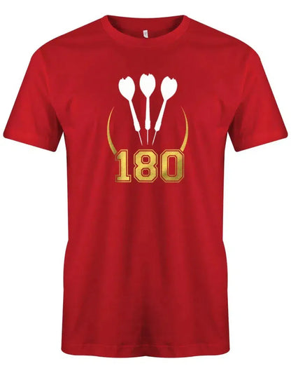 Dart Shirt - 180 Punkte Dartpfeile Männer