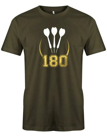 Dart Shirt - 180 Punkte Dartpfeile Männer