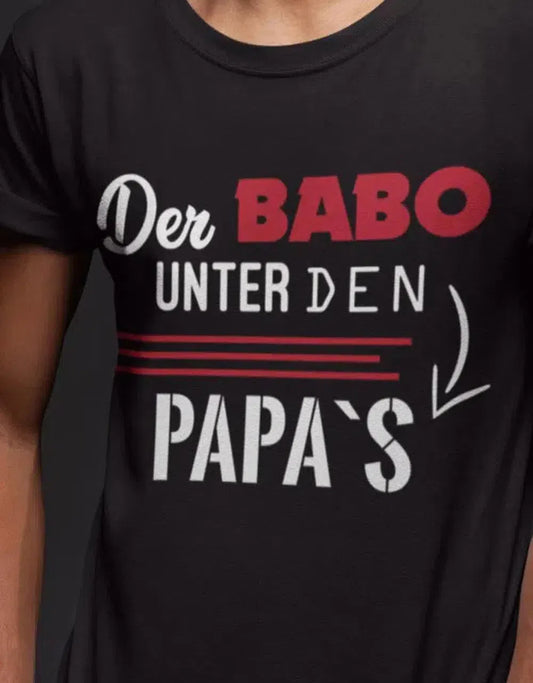 Der Babo unter den Papas - Papa Shirt Herren