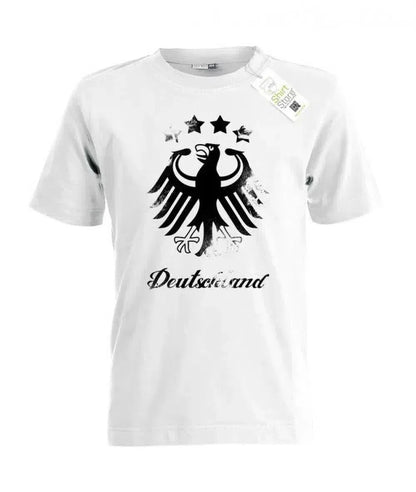 Deutschland Adler 4 Sterne - Vintage Look - Kinder T-Shirt