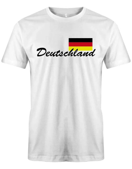 Deutschland Fahne - WM EM - Herren T-Shirt