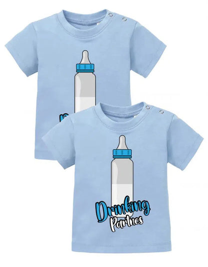 Drinking Partners - Zwillinge - 2 Stk. - Baby T-Shirt