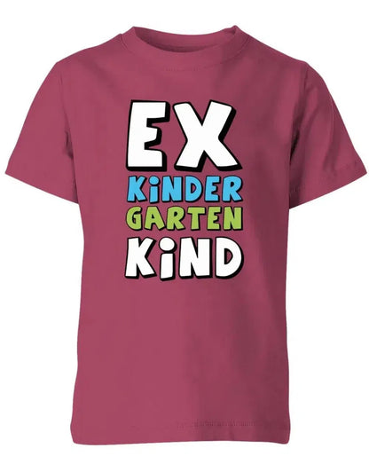 EX Kindergarten Kind - Kita Abgänger 2025 - Kinder T-Shirt