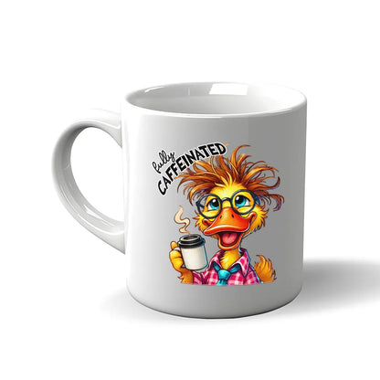 Stimmungswechsel Tasse – Büroente Vor dem Kaffee / Nach dem Kaffee