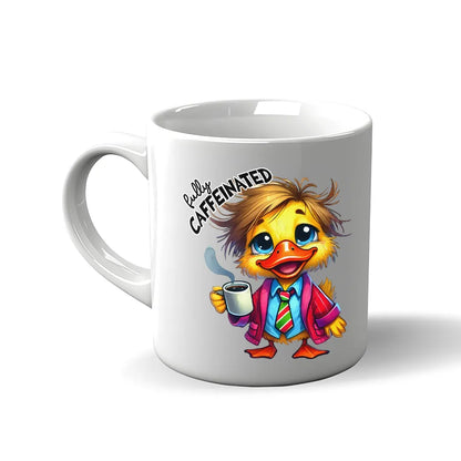 Doppelmotiv Tasse – Ente Nach dem Kaffee