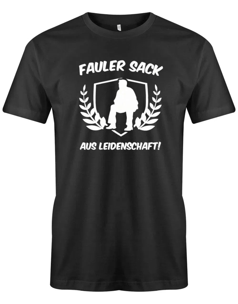 Fauler Sack aus Leidenschaft Herren lustige Sprüche T-Shirt