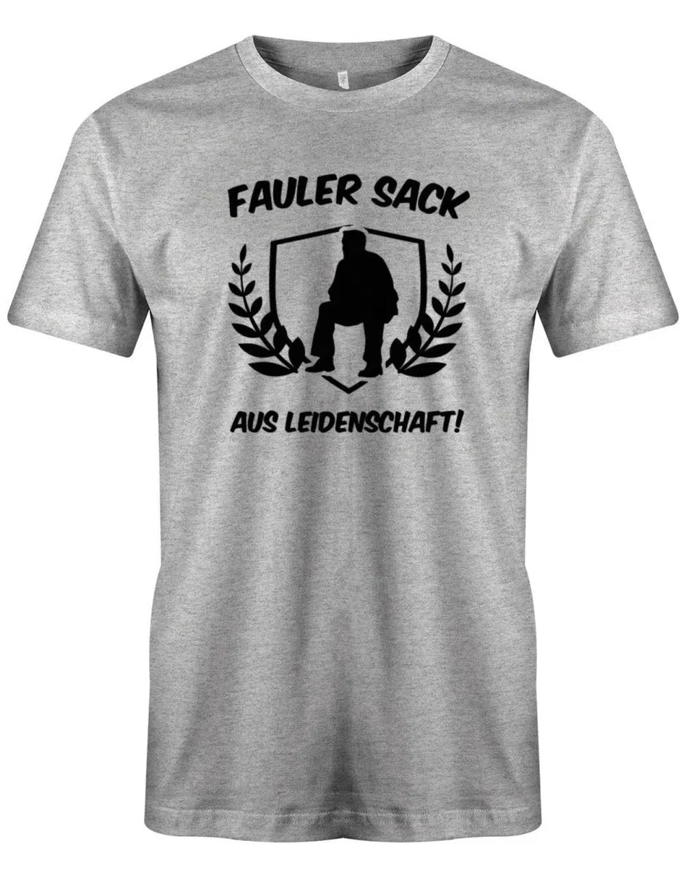 Fauler Sack aus Leidenschaft Herren lustige Sprüche T-Shirt