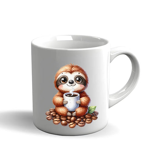 Faultier Tasse – Lustige Kaffeetasse mit süßem Motiv