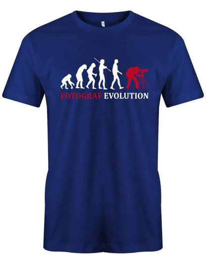 Fotograf Evolution - Fotografen - Herren T-Shirt