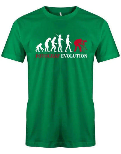 Fotograf Evolution - Fotografen - Herren T-Shirt