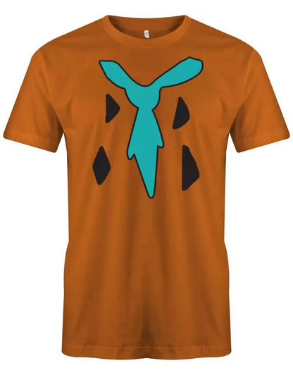 Fred Feuerstein Kostüm - Fasching - Herren T-Shirt