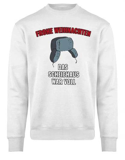 Frohe Weihnachten das Scheisshaus war voll Onkel Eddi Pullover Unisex