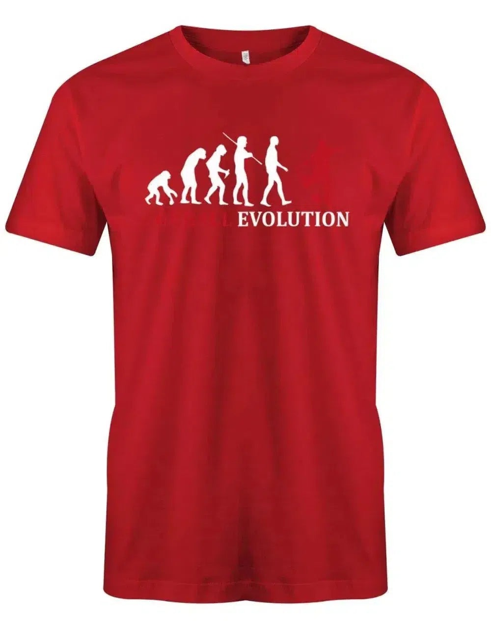 Fußball Evolution - Fußballer - Herren T-Shirt