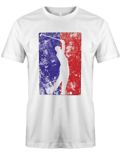 Golfer Logo - Vintage - Herren T-Shirt