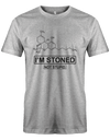 Je suis défoncé. Pas stupide. T-shirt cannabis - paroles drôles