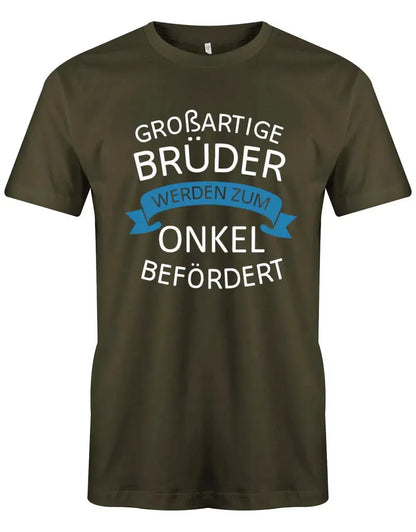 Großartige Brüder werden zum Onkel befördert - Herren T-Shirt