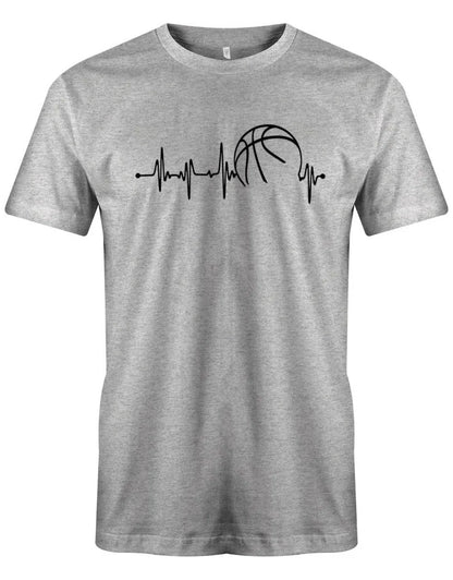 Herzschlag Basketball - Basketballer - Herren T-Shirt
