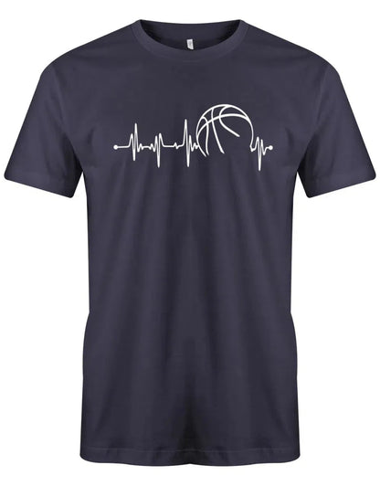 Herzschlag Basketball - Basketballer - Herren T-Shirt