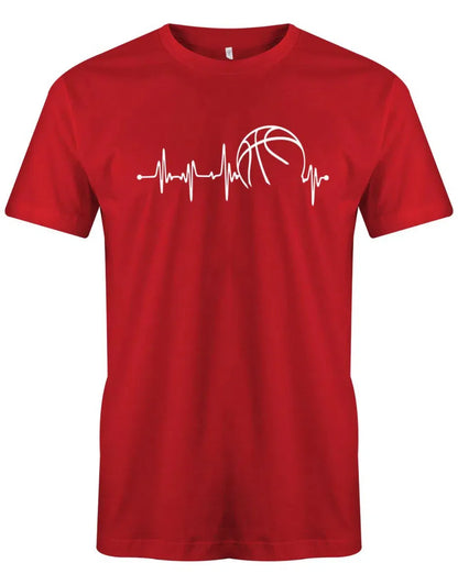Herzschlag Basketball - Basketballer - Herren T-Shirt
