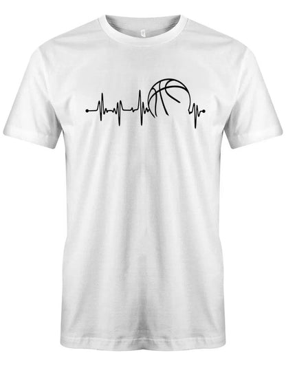 Herzschlag Basketball - Basketballer - Herren T-Shirt