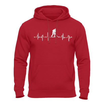 Hockey Hoodie – Heartbeat Ice Hockey Player Design