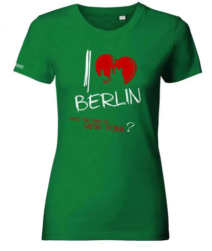 I Love Berlin - Wahrzeichen - who the fuck is NY - Damen T-Shirt