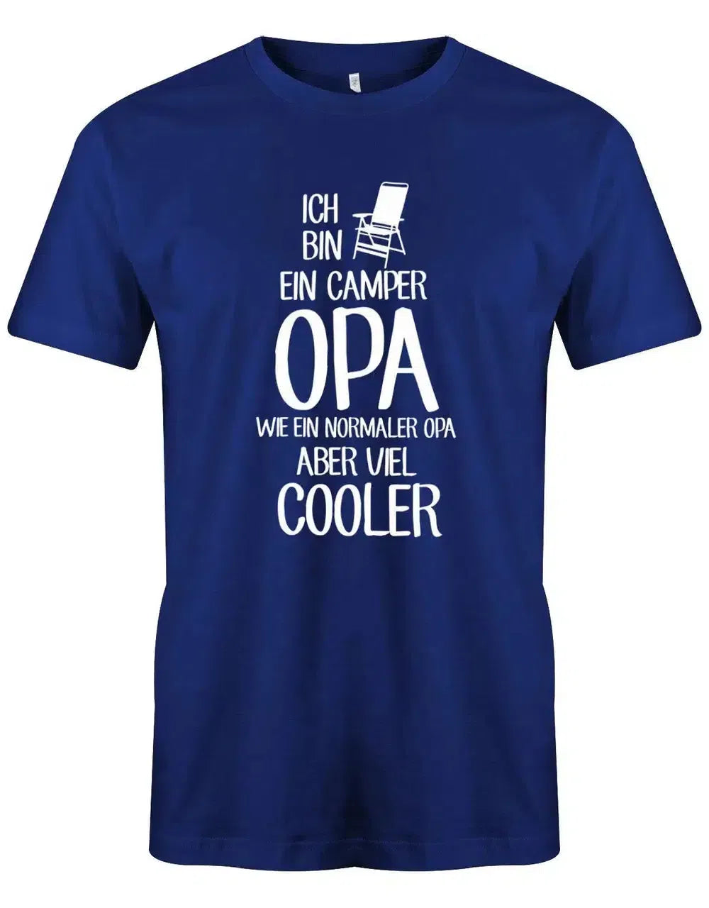 Ich bin ein Camper Opa wie ein normaler Opa - viel cooler - Camping - Herren T-Shirt