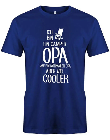 Ich bin ein Camper Opa wie ein normaler Opa - viel cooler - Camping - Herren T-Shirt
