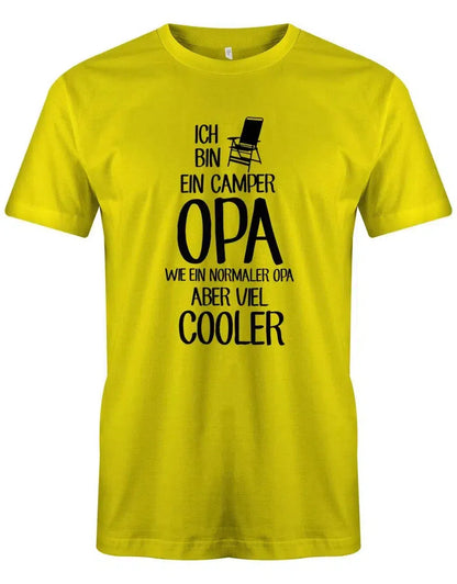 Ich bin ein Camper Opa wie ein normaler Opa - viel cooler - Camping - Herren T-Shirt
