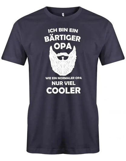 Ich bin ein bärtiger Opa - nur cooler - Opa - Herren T-Shirt