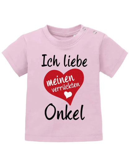Ich liebe meinen verrückten Onkel - Baby Shirt