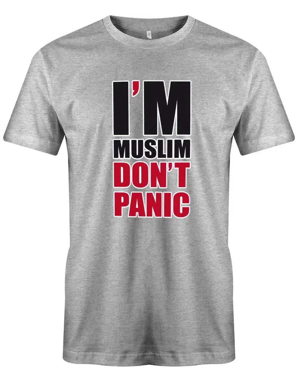 I´m muslim don´t panic - Herren T-Shirt
