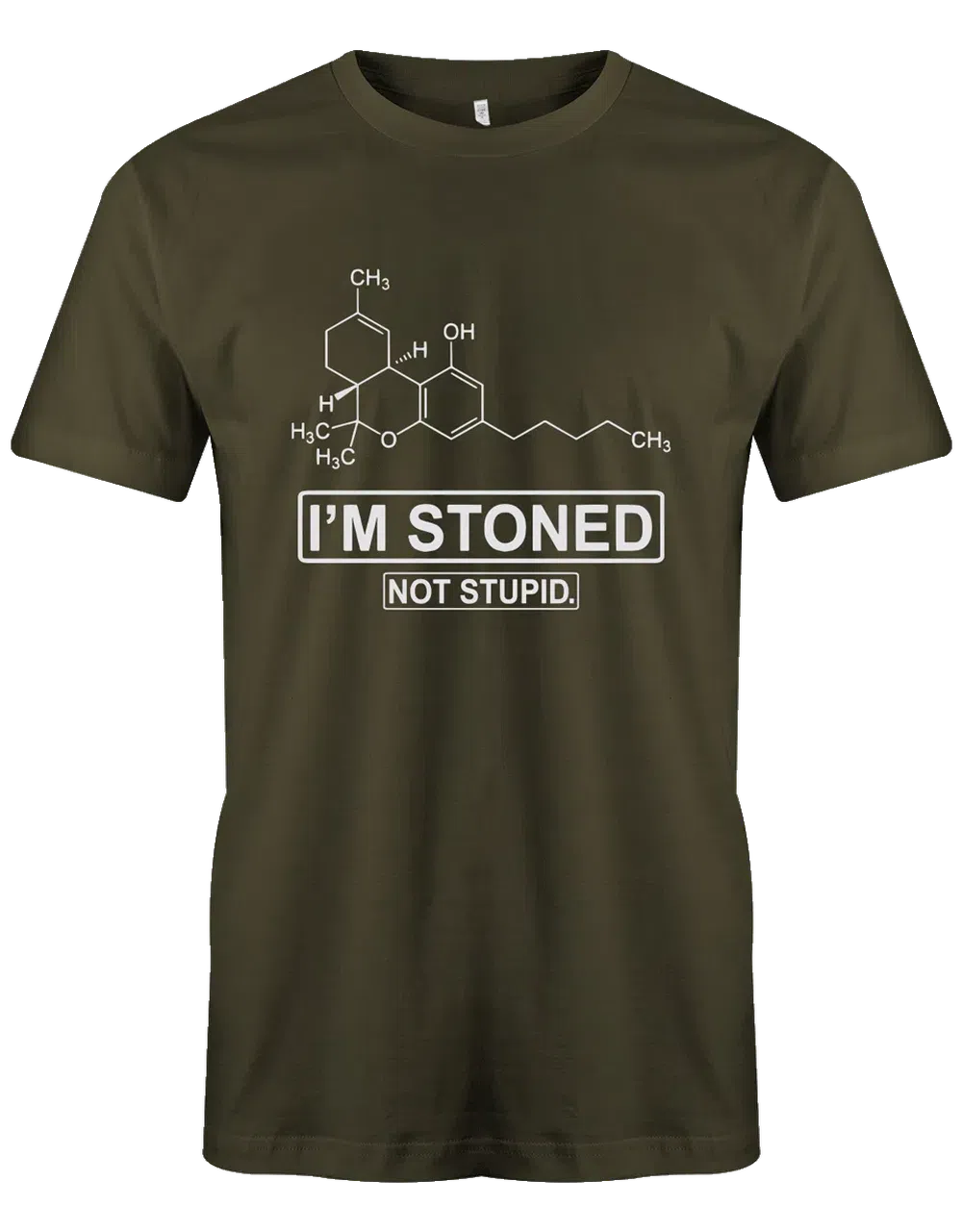 I'm Not Cannabis T-Shirt funny sayings – in S Army