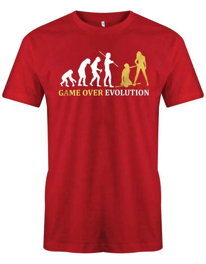 JGA Shirt Männer - Game Over Evolution