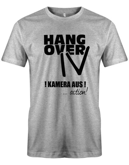 JGA Shirt Männer - Hangover 4 Kamera aus! Action.